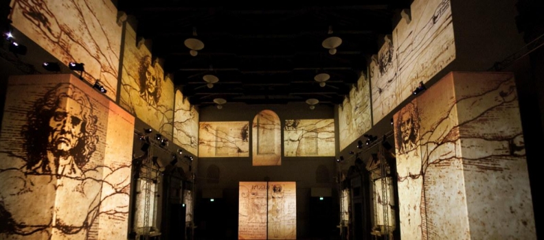 Da Vinci Alive exhibition in Florence